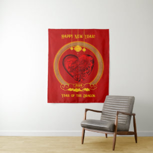 Tenture Dragon Heart, Année du Dragon