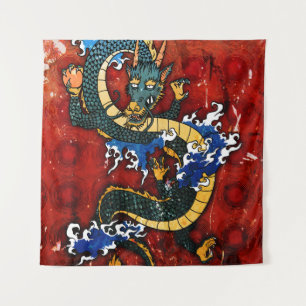 Tenture Dragon japonais