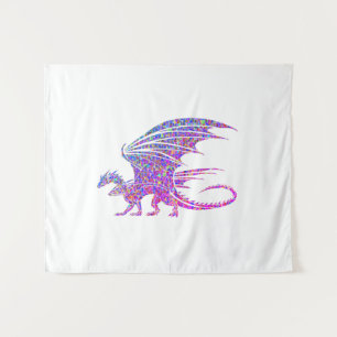 Tenture Dragon Mosaïque Incroyable