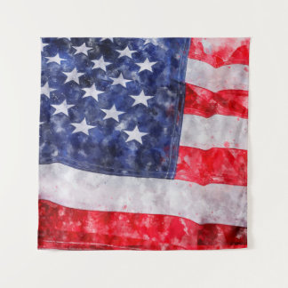Tenture Drapeau américain
