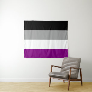 Tenture Drapeau asexué 50 x 60
