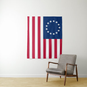 Tenture Drapeau Betsy Ross Old Glory américain