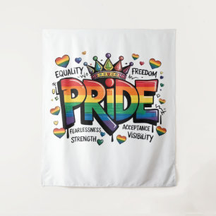 Tenture Drapeau de la fierté LGBTQ Fête de l'indépendance