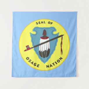 Tenture Drapeau de la nation des Osages