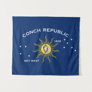 Tenture Drapeau de la République de Conch, Drapeau de Key 
