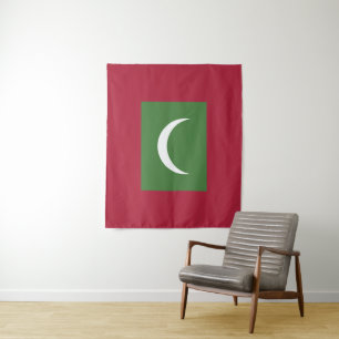 Tenture Drapeau des Maldives
