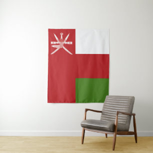Tenture Drapeau d'Oman
