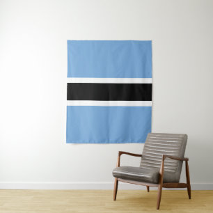 Tenture Drapeau du Botswana
