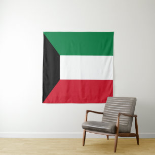 Tenture Drapeau du Kowéit