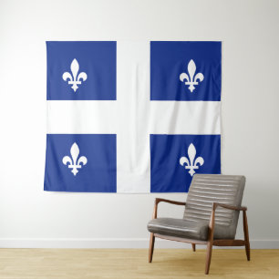 Tenture Drapeau du Québec