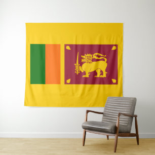 Tenture Drapeau du Sri Lanka