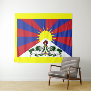 Tenture Drapeau du Tibet