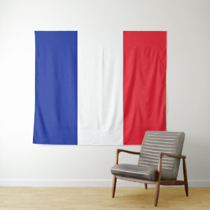 Tenture Drapeau France Tricolore
