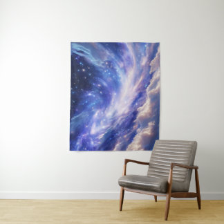 Tenture Dreamscape cosmique : Nebula scintillante et nuit