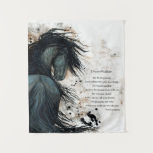 Tenture Dreamwalker Horse by Bihrle