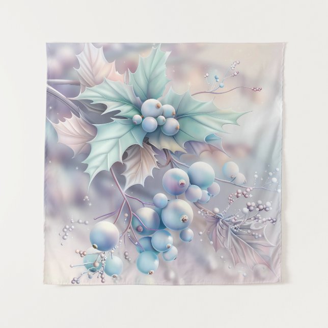 Tenture Dreamy Christmas Holly Tapestry (Devant)
