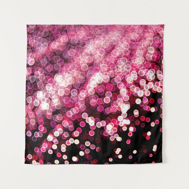 Tenture Dreamy Pink : Abstrait Light Blur (Devant)