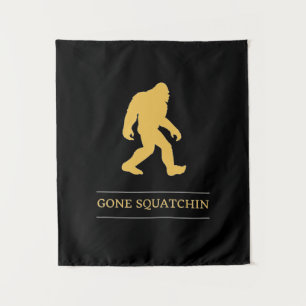 Tenture Drôle de Big Foot Parti en Squatchin Sasquatch
