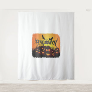 Tenture Drôle Happy Halloween design