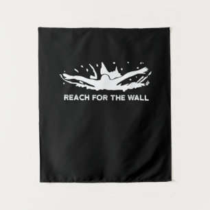 Tenture Drôle nage Cadeau nage Sport équipe nage