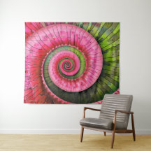Dubman Designs : Fibonacci rose néon et vert