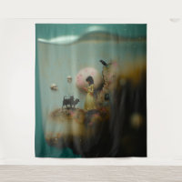 Eau Priestess Raven Occult Dark Witchk AI Art