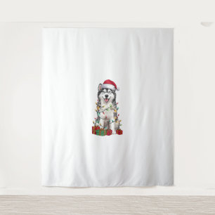 Tenture Éclairage de Noël Chapeau irlandais Eau Chien Espa