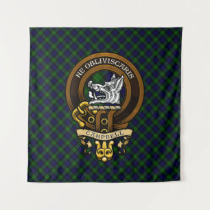 Tenture Écosse Clan Campbell Badge et Crest
