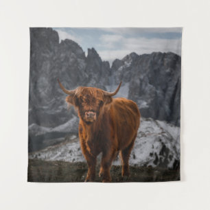 Tenture Ecosse Montagnes de vache : Photographie de la nat