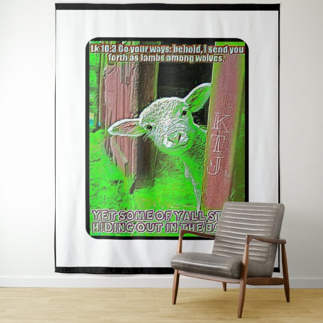 Tenture Écritures Images 18 (En situation)