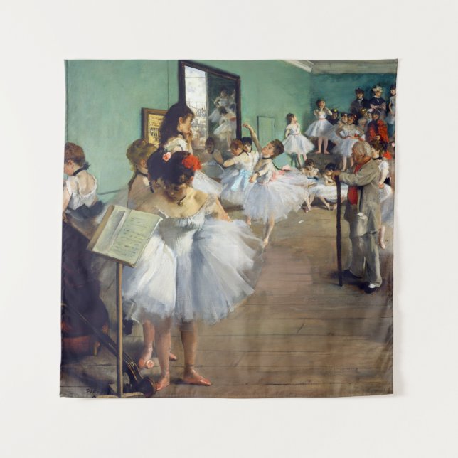 Tenture Edgar Degas - Classe Danse (Devant)