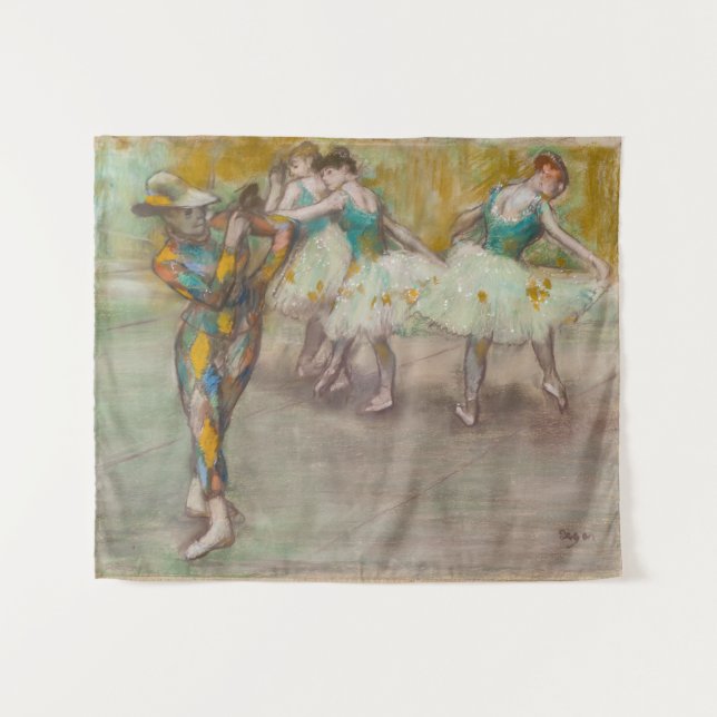 Tenture Edgar Degas - Danse de l'Arlequin (Devant (Horizontal))