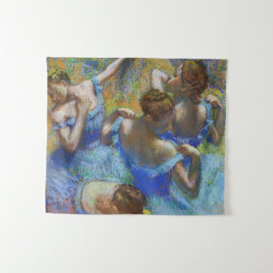 Tenture Edgar Degas - Danseurs Bleus
