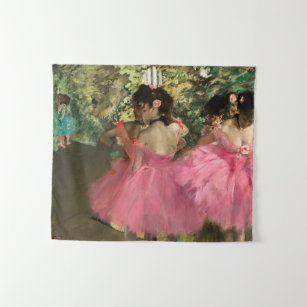Tenture Edgar Degas - Danseurs en rose