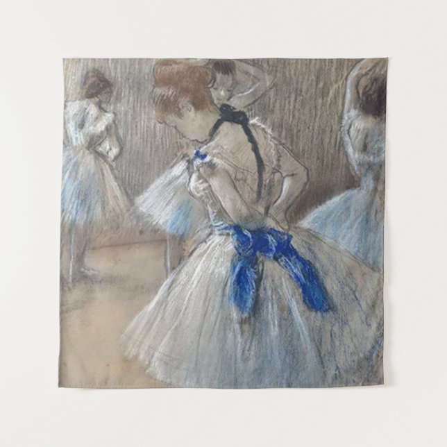 Tenture Edgar Degas, Danseuse de ruban bleu (Devant)