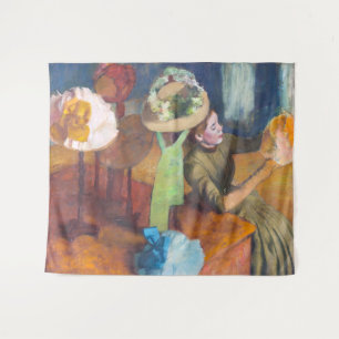 Tenture Edgar Degas - La boutique de chapeaux