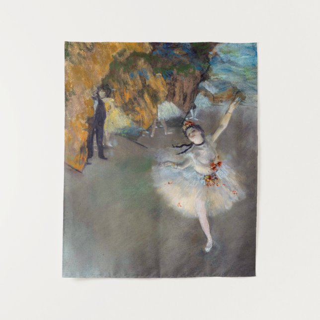 Tenture Edgar Degas - L'Étoile / Danseur sur scène (Devant)