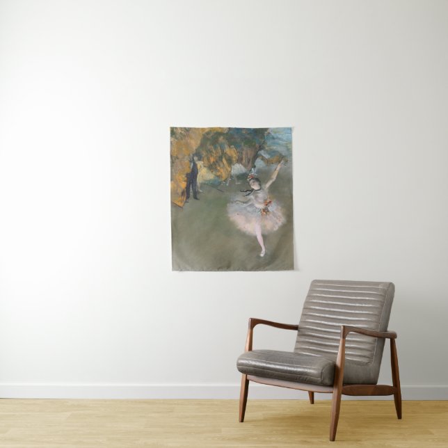 Tenture Edgar Degas | L'étoile ou la danseuse sur scène (En situation)