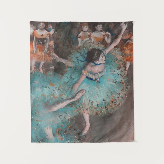 Tenture Edgar Degas Swaying Danseuse Green Dancer (Devant)