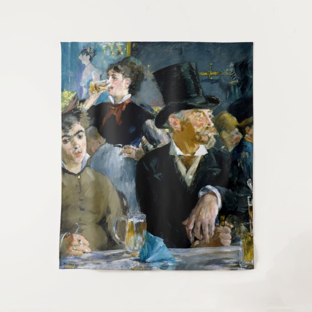 Tenture Edouard Manet - Au Café (Devant)