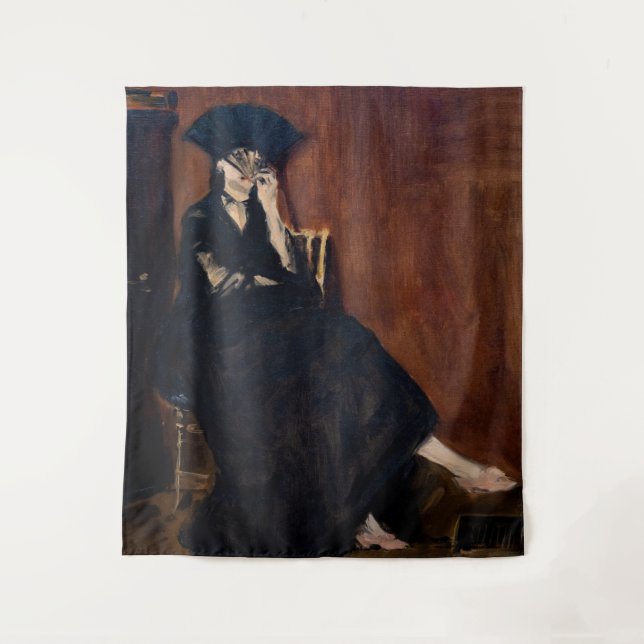 Tenture Edouard Manet - Berthe Morisot avec un éventail (Devant)