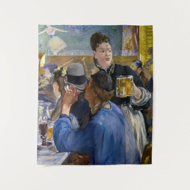 Tenture Edouard Manet - Coin de café-concert (Devant)