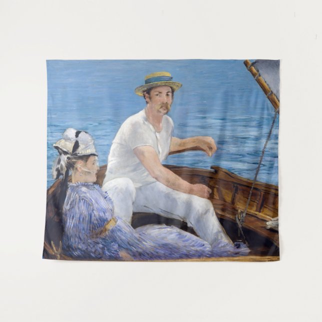 Tenture Edouard Manet - En bateau (Devant (Horizontal))