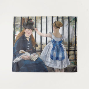 Tenture Edouard Manet - La Gare