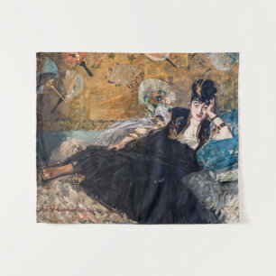 Tenture Edouard Manet - Lady avec fans