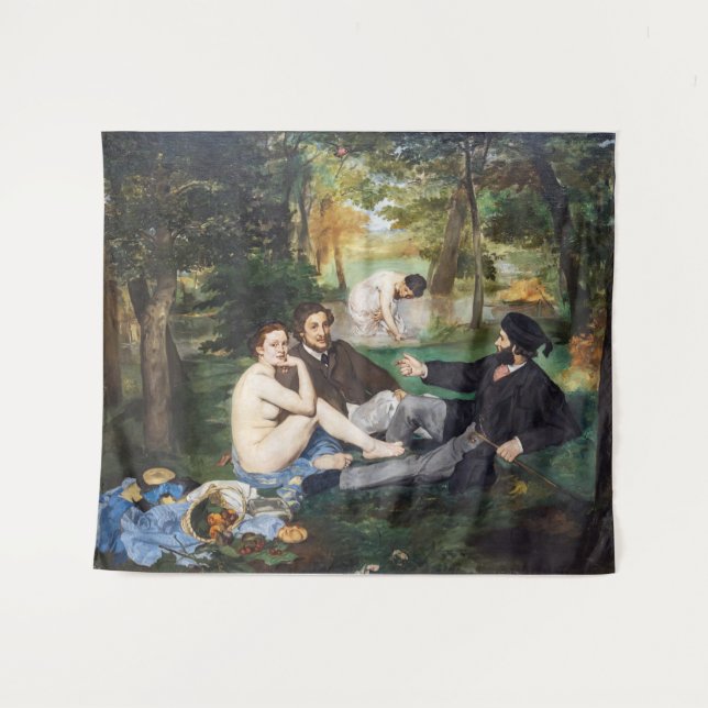 Tenture Edouard Manet - Le Déjeuner sur l'Herbe (Devant (Horizontal))