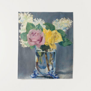 Tenture Edouard Manet - Lilas et Roses