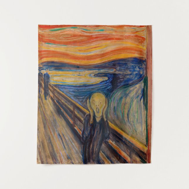 Tenture Edvard Munch - The Scream 1893 (Devant)