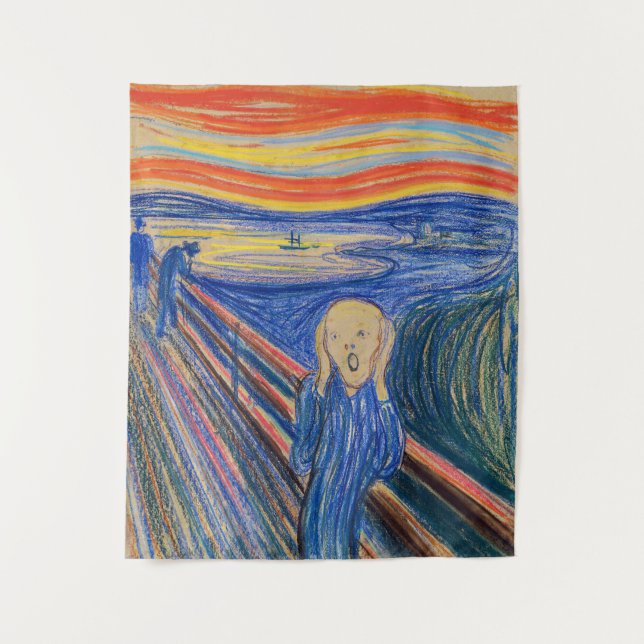 Tenture Edvard Munch - The Scream 1895 (Devant)