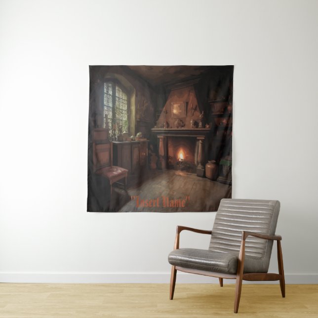 Tenture Eerie Seclusion (En situation)